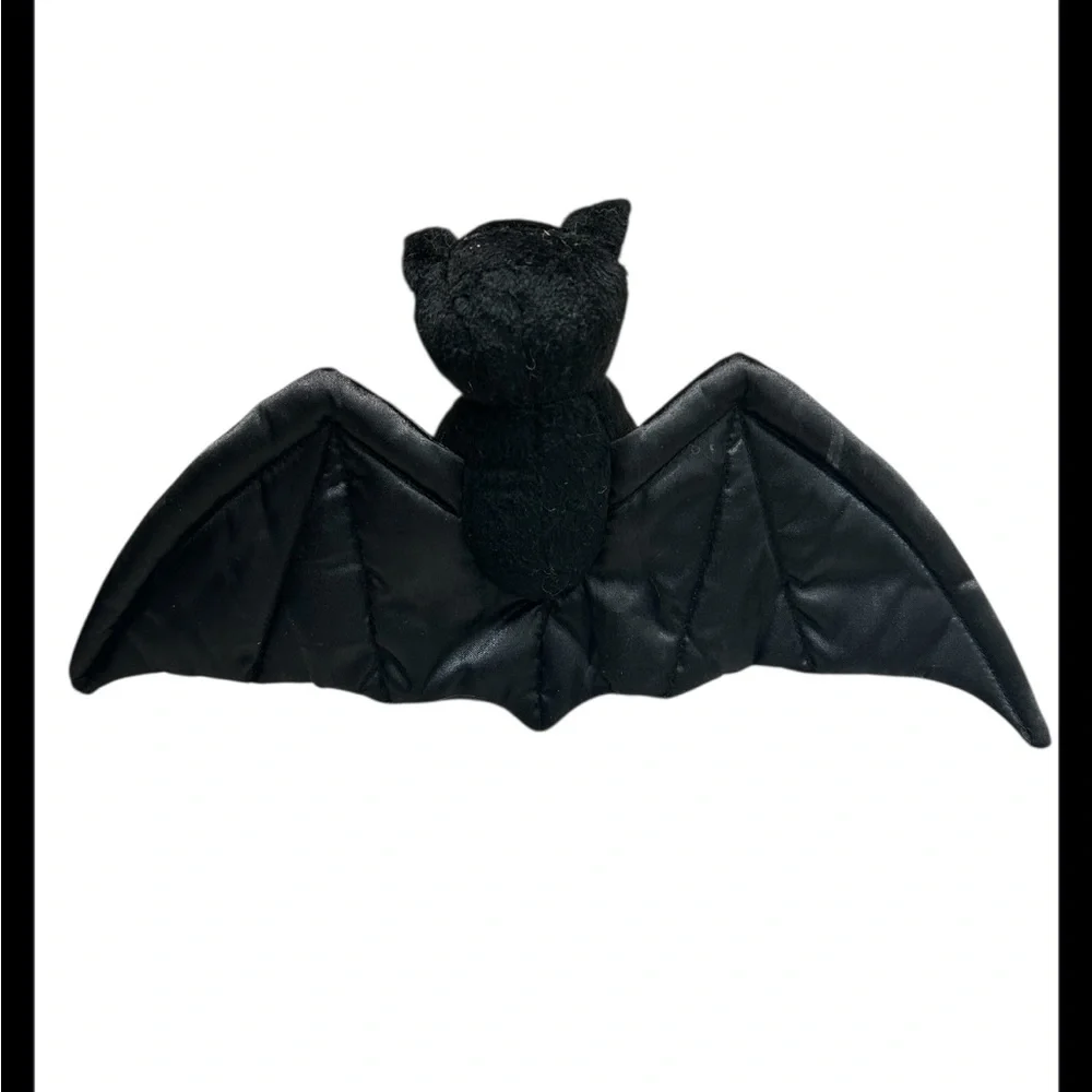 Black IKEA KRYP Bat Spooky Halloween Plush/Toy/Decor